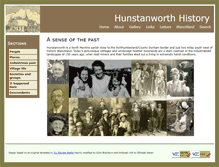 Tablet Screenshot of hunstanworthhistory.org.uk